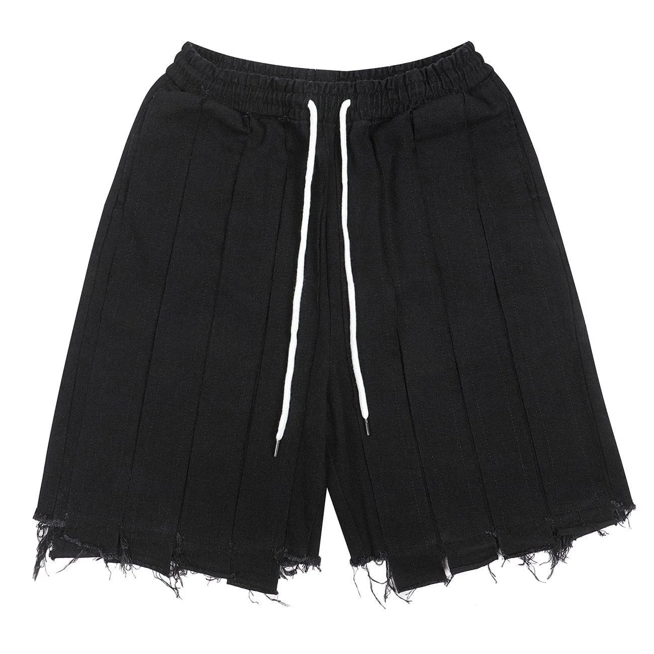 1984® - Fringed Drawstring Shorts