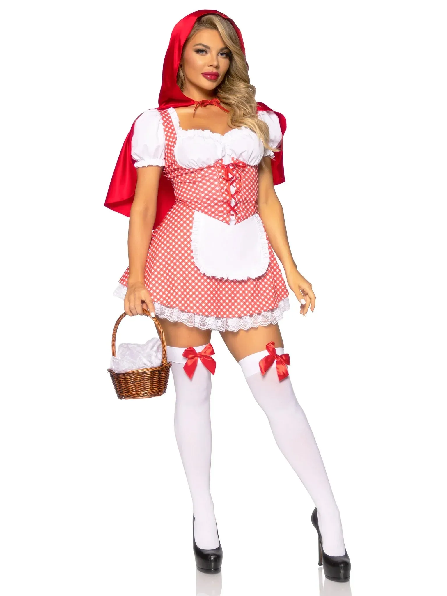 2PC Fairytale Miss Red Costume