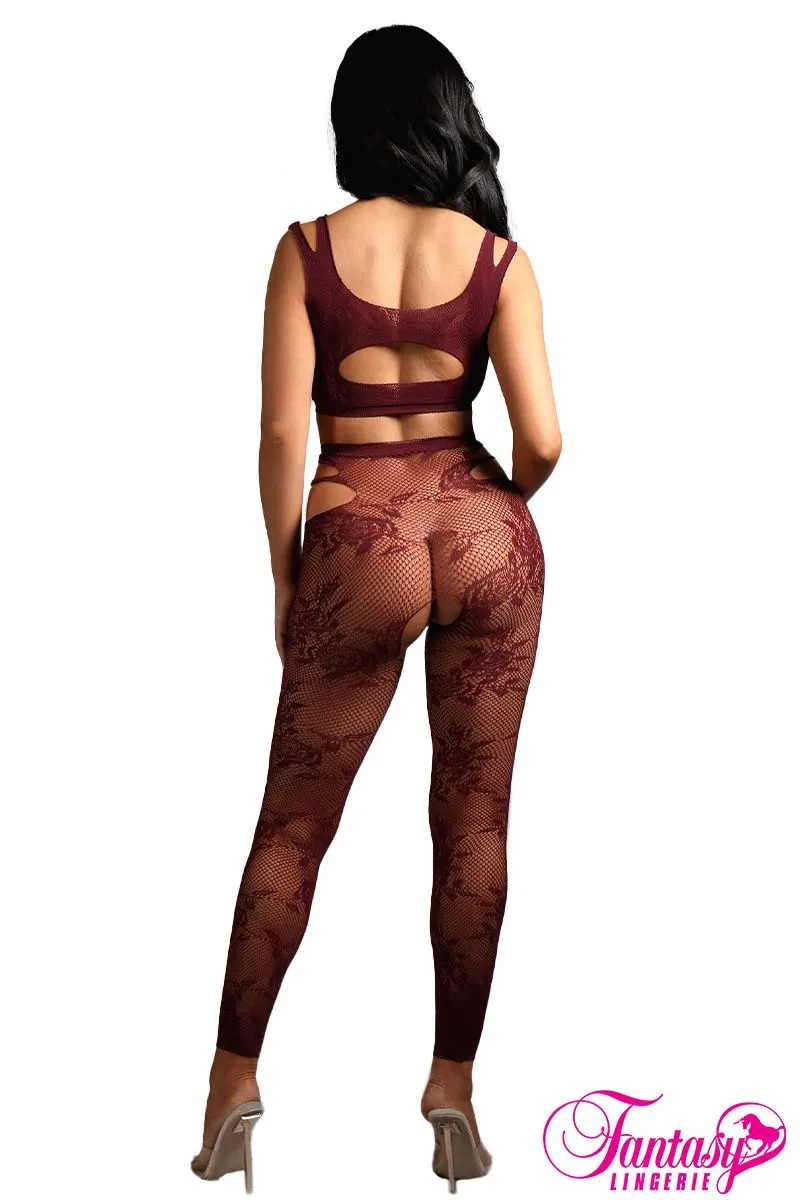 2pc. Set Lace Bodystocking