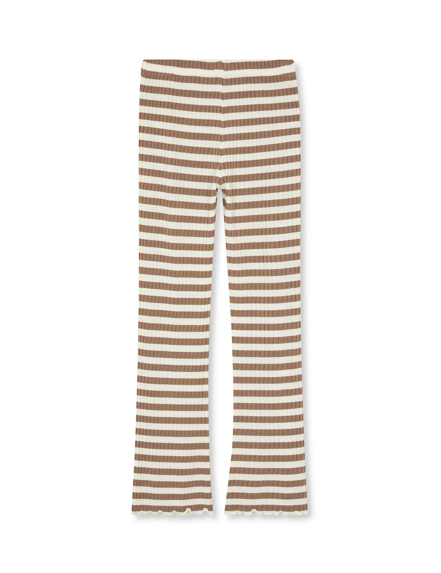 5x5 Classic Stripe Lala Leggings, Tiger's Eye/Vanilla Ice