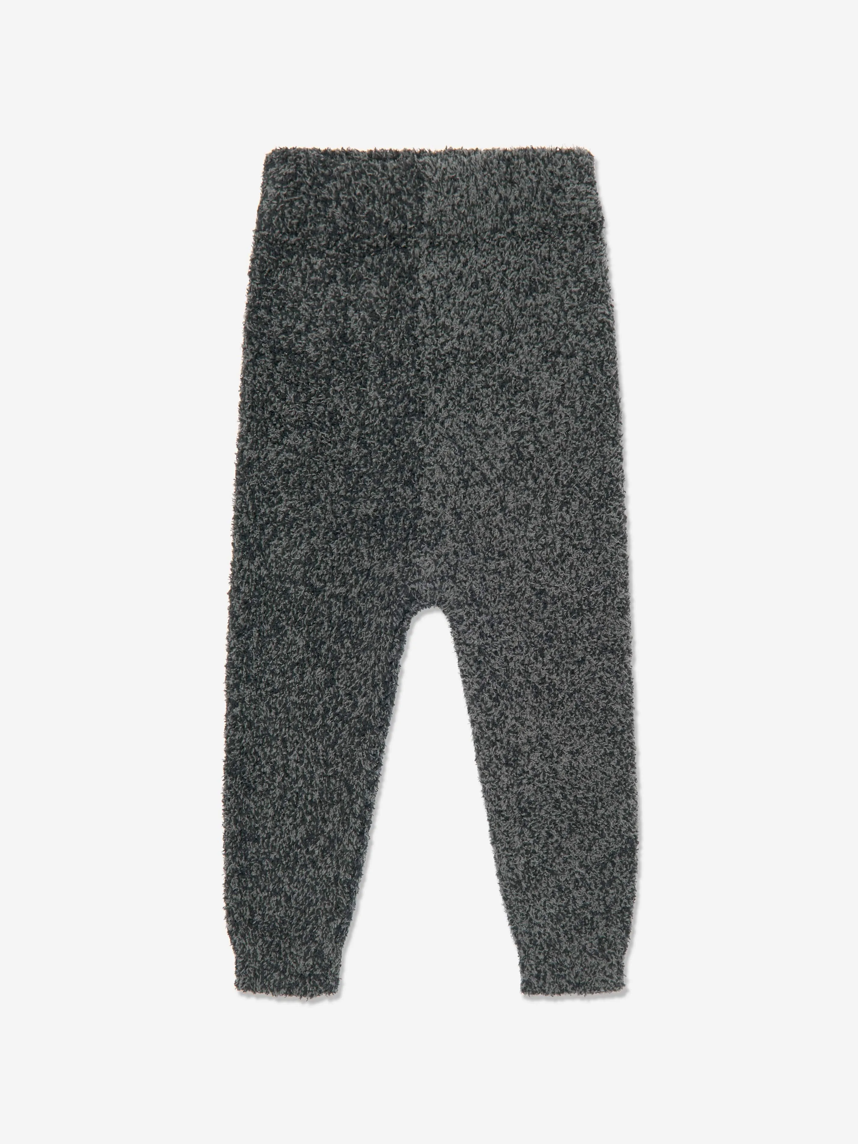 7AM Enfant Baby  Fuzzy Leggings in Black