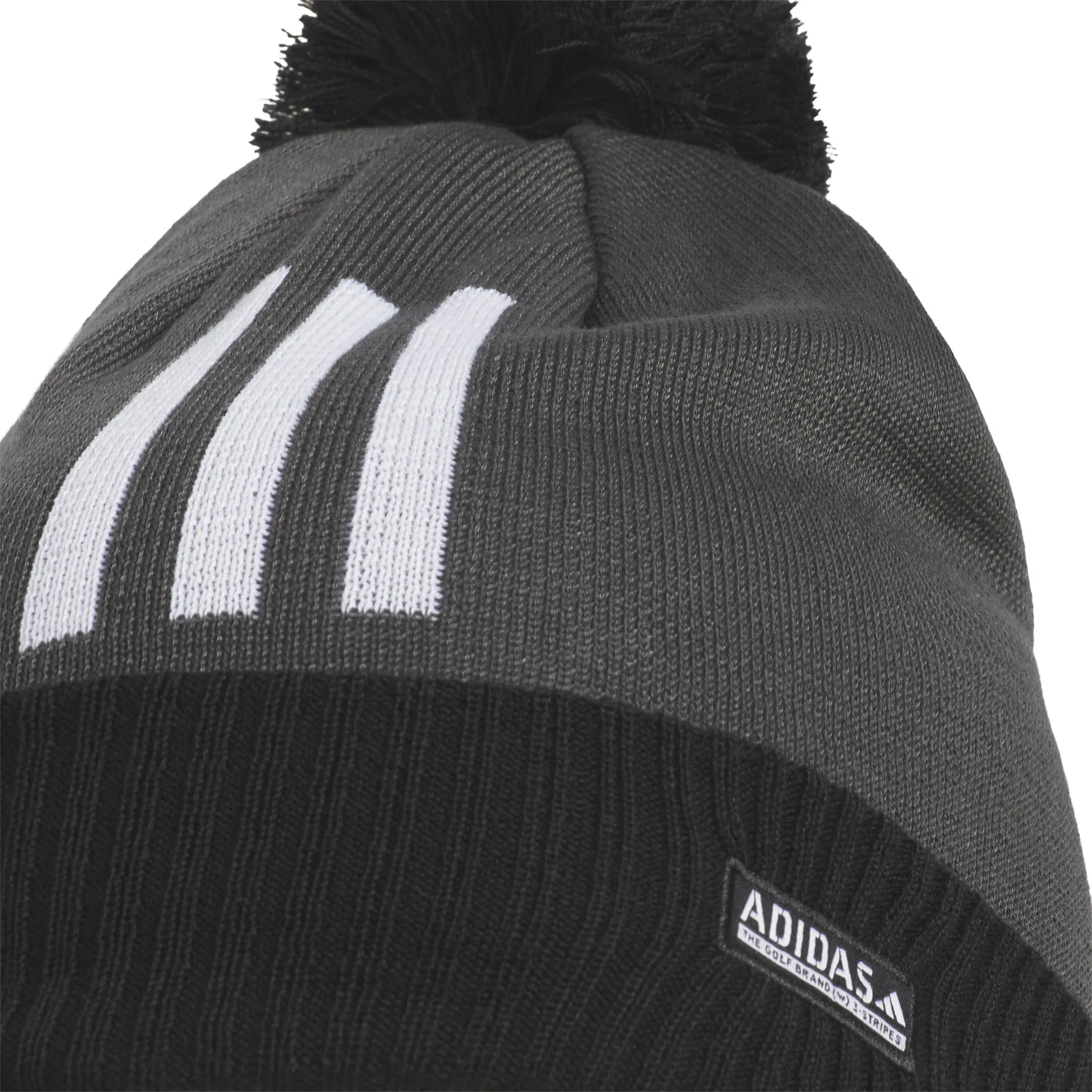 adidas M Pom Three Stripe Pom Golf Beanie IW9154