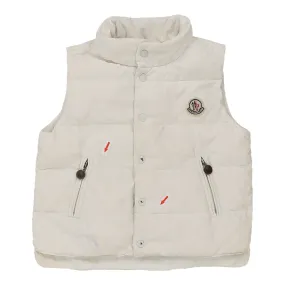 Age 2 Moncler Gilet - XS Cream Down