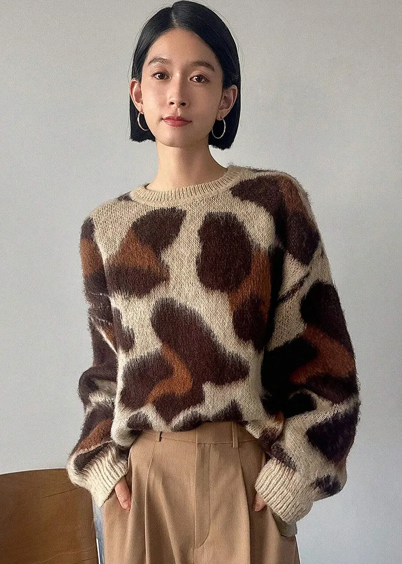 Alice Animal Print Sweater