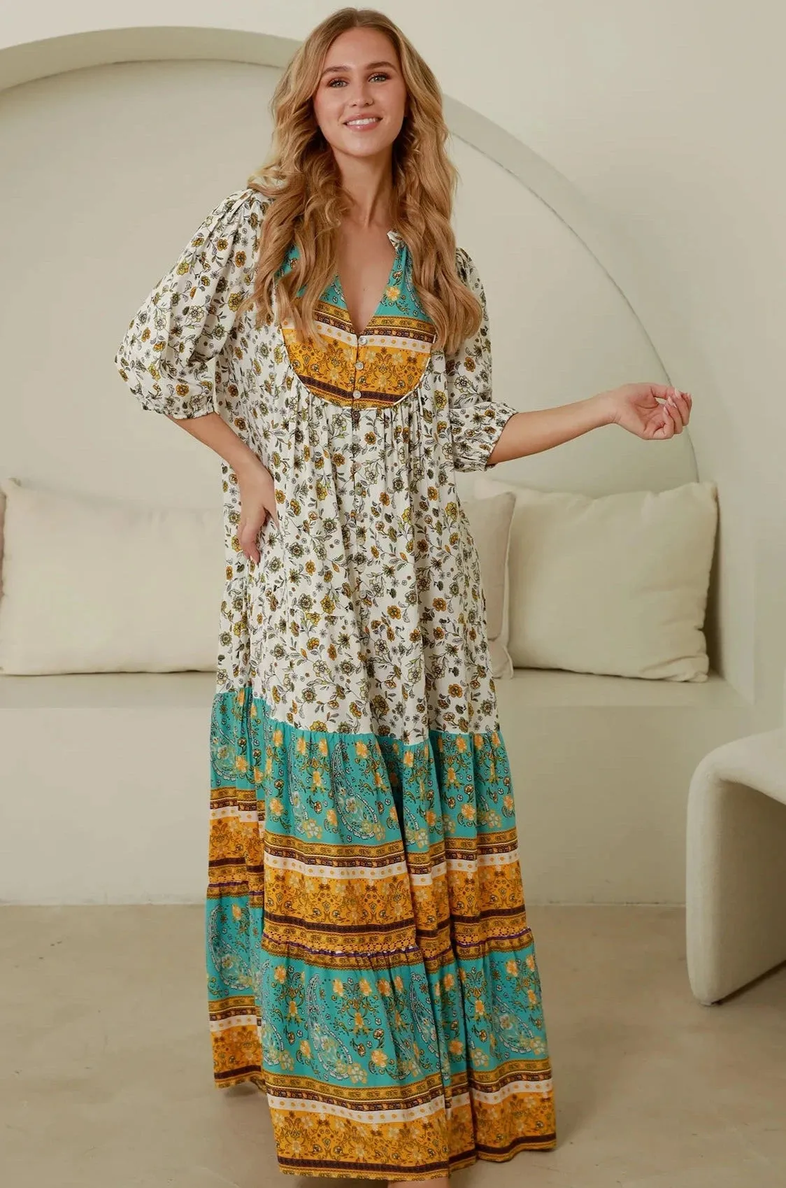 ALLYA MAXI DRESS