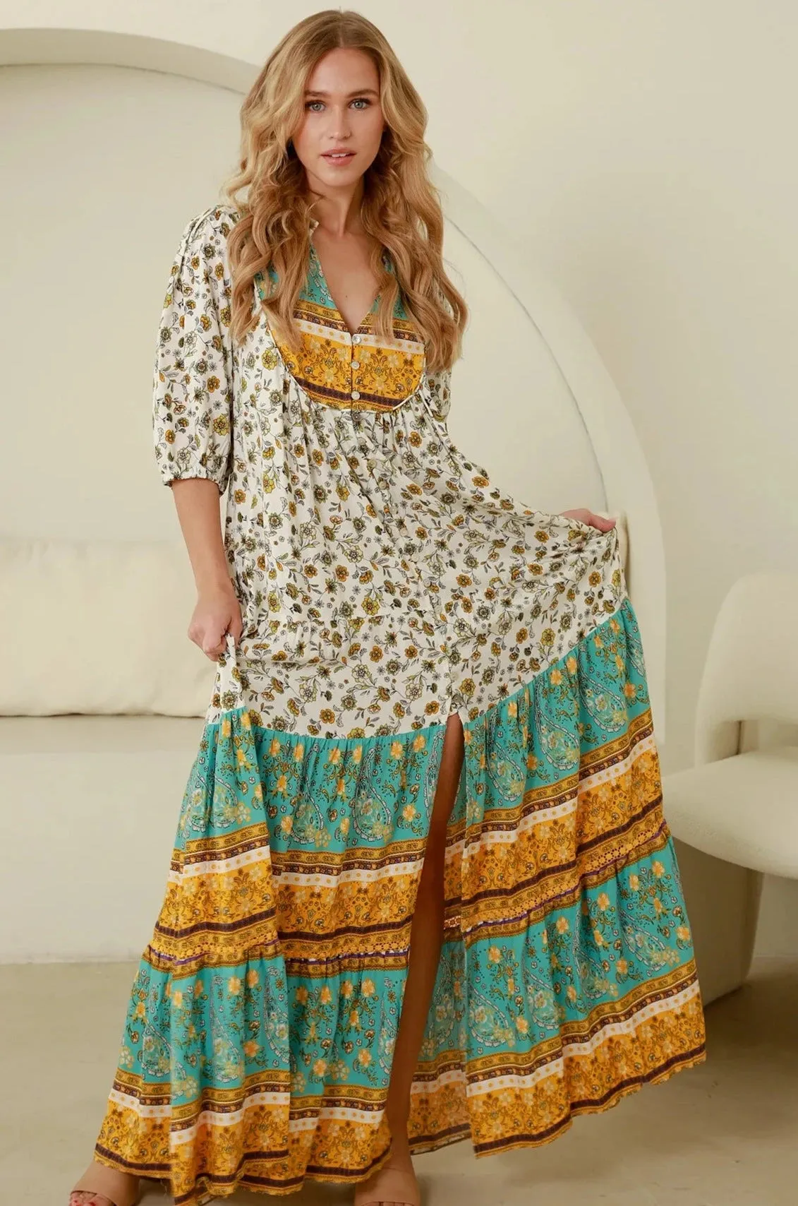 ALLYA MAXI DRESS