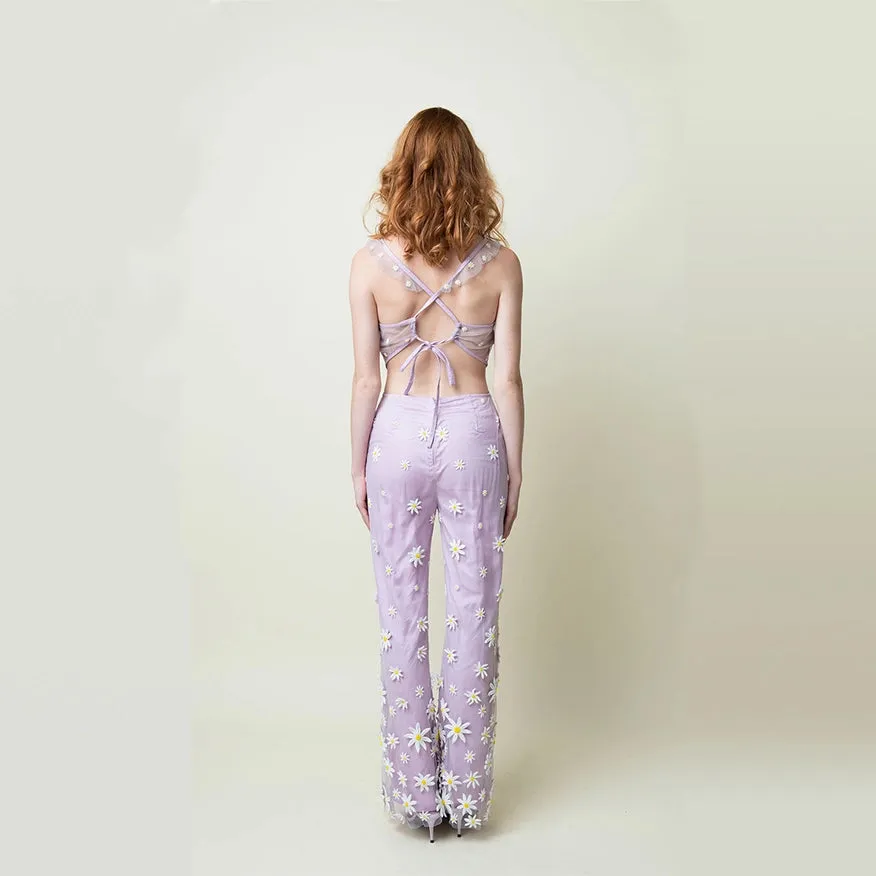 Amor Embroidered Jumpsuit