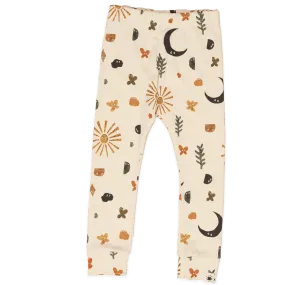 'Atmos-Folk' Organic Cotton Leggings