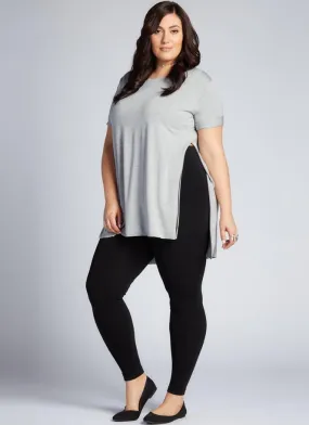 Bamboo Curvy Full Length Legging