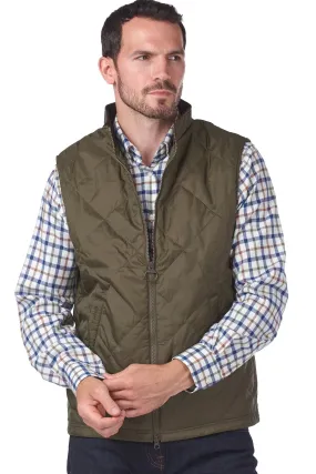 Barbour Gilet new Finn in Olive MGI0055OL72