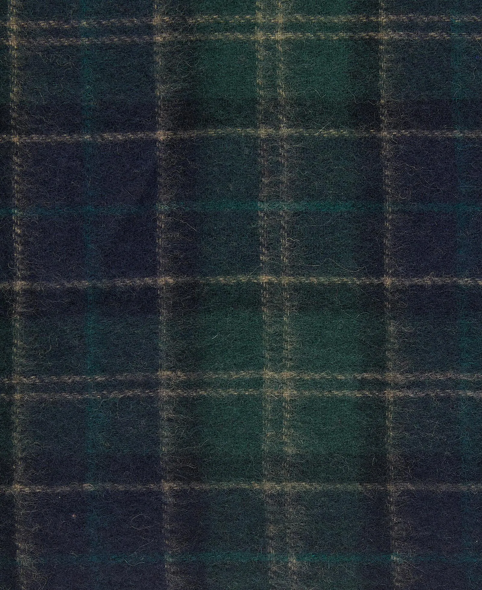 Barbour Tartan Scarf & Glove Gift Set - Navy / Green