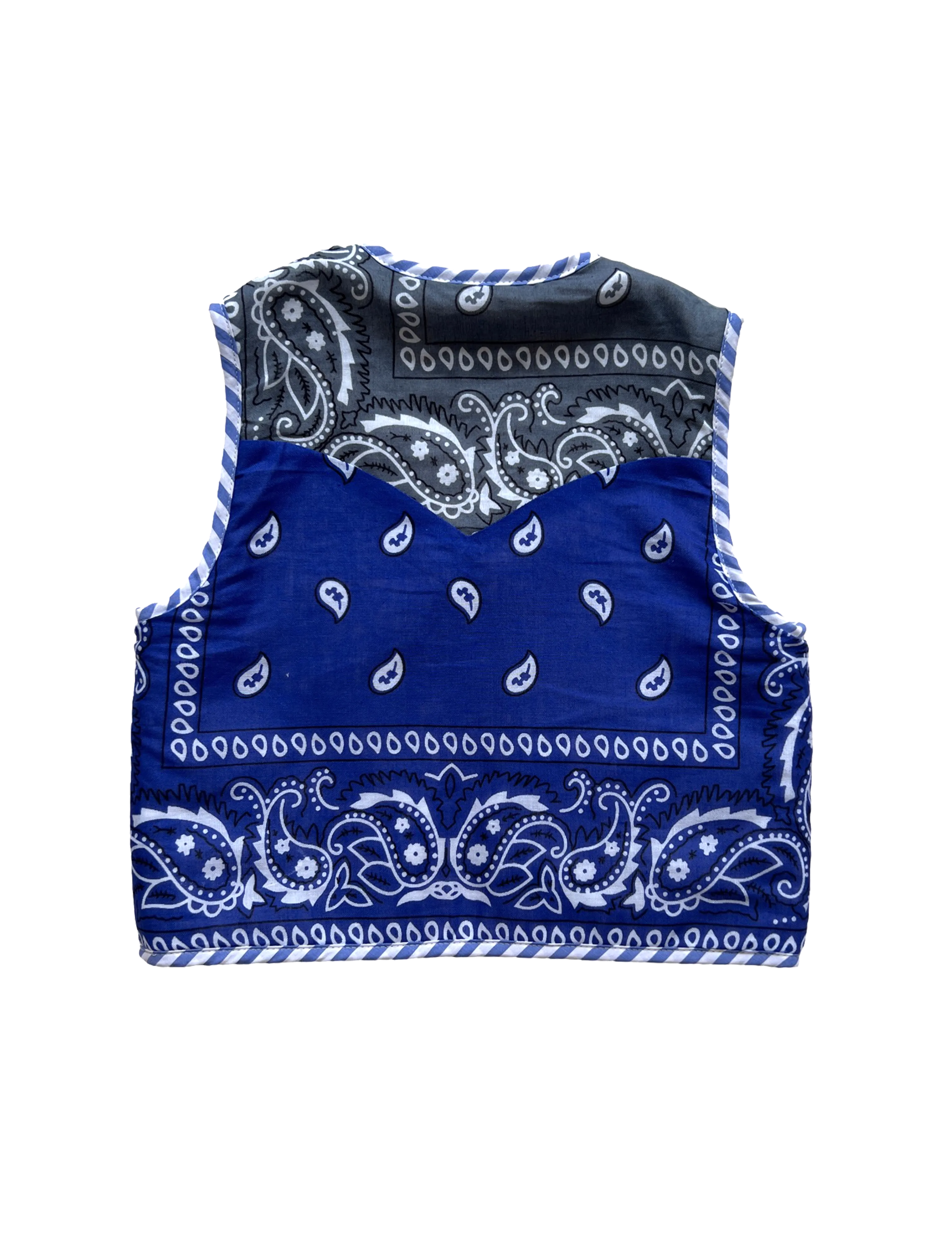 Bibi Bandana Gilet Blue