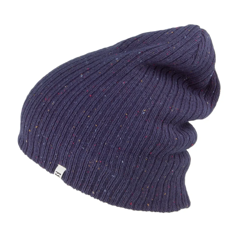 Billabong Hats Flecked Arcade Cuffed Beanie - Navy Multi