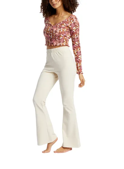 Billabong Womens Hit A Corduroy Flare Pants