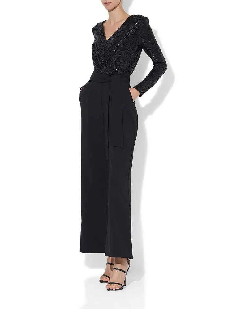 Bogart Sequin Jumpsuit