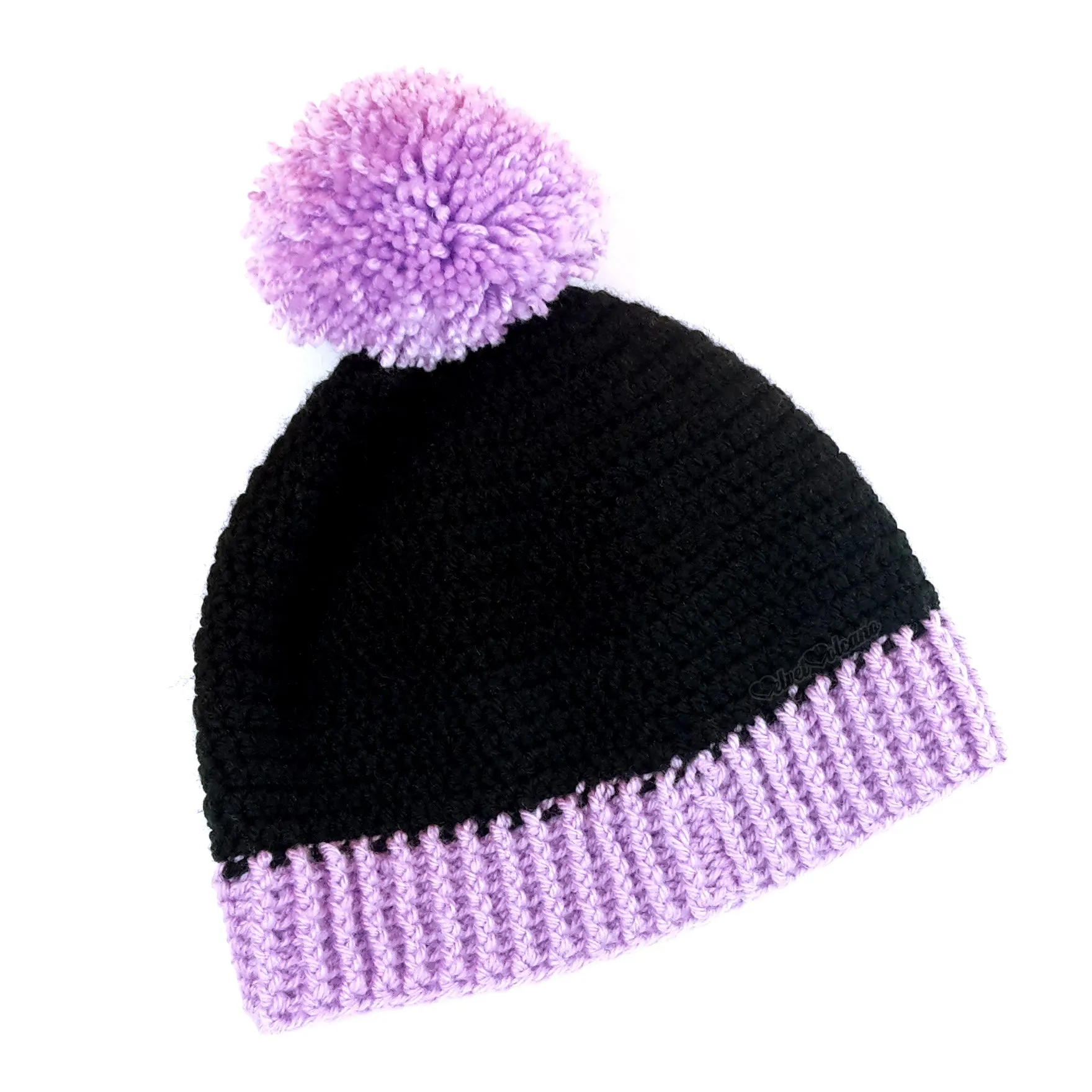 BOO! Ghost Pom Pom Beanie (Custom Colour)