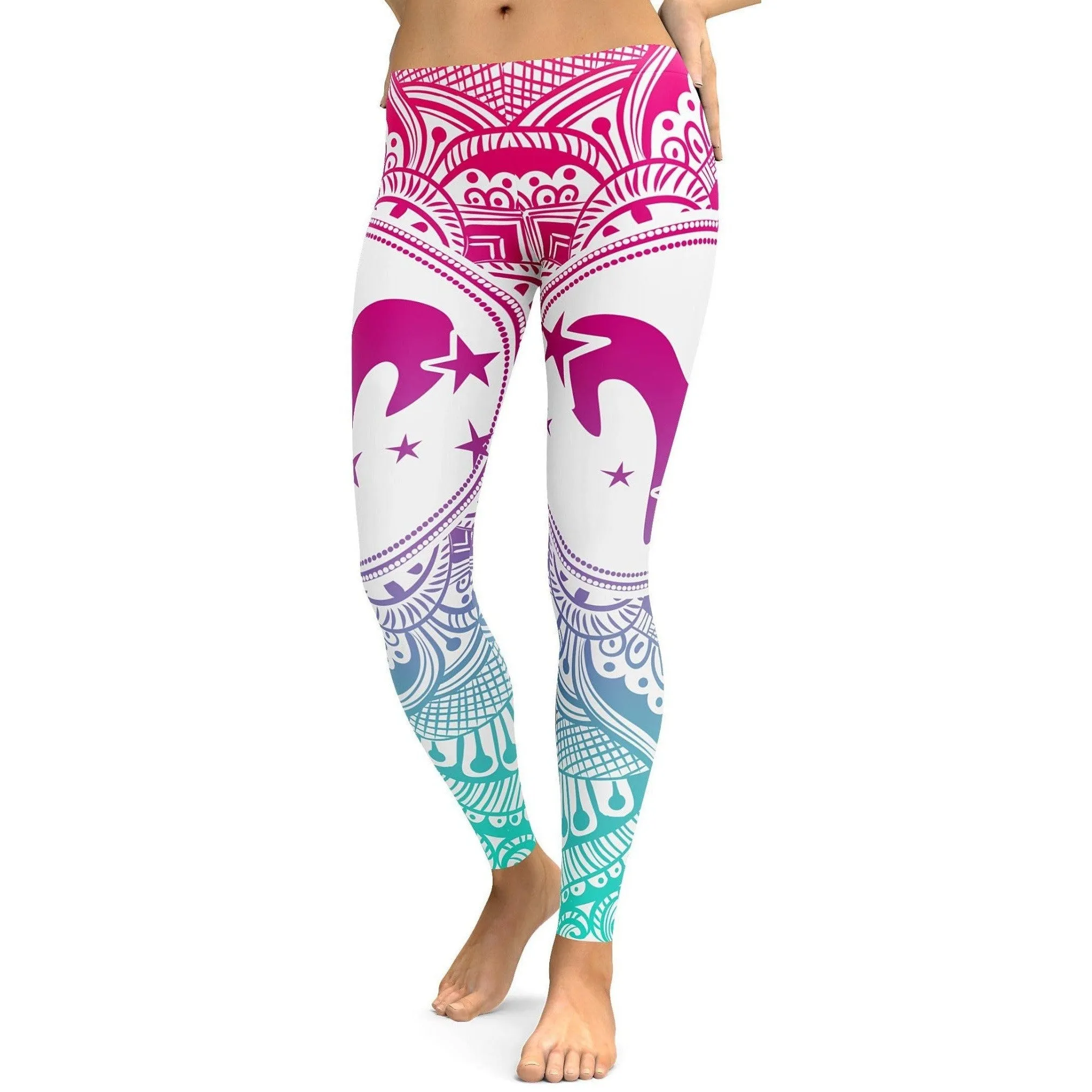 Bright Aries Leggings