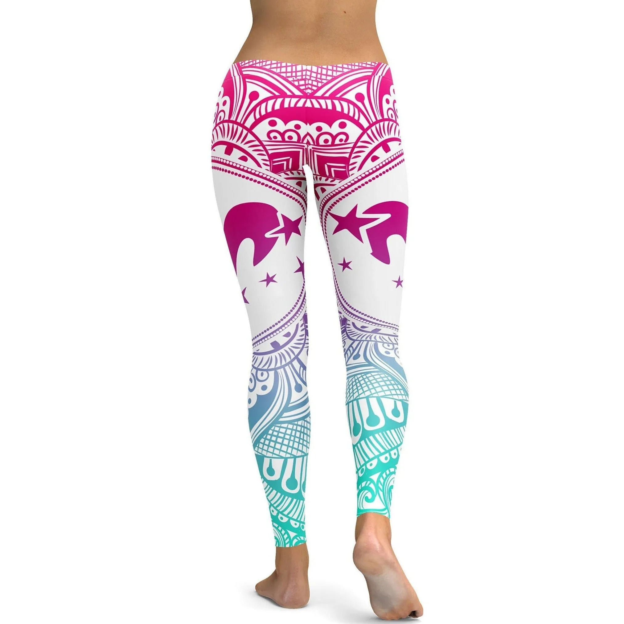 Bright Aries Leggings