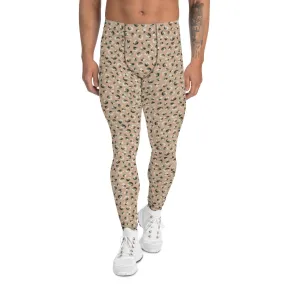 Brown Jungle Adventure Men's Leggings