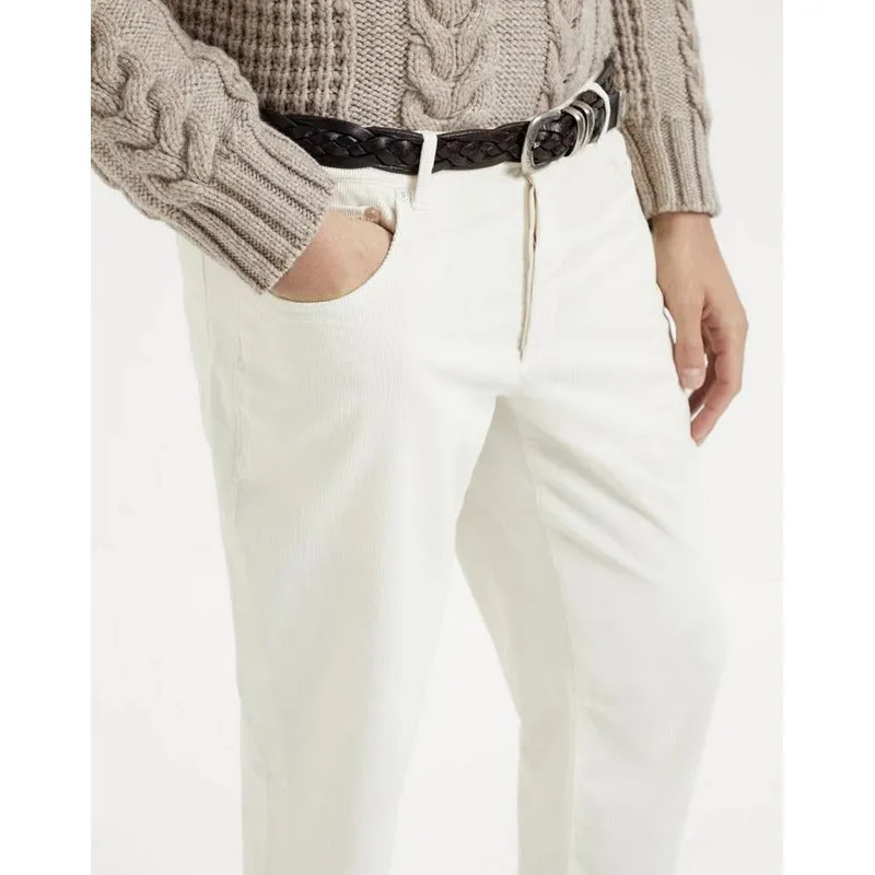 Brunello Cucinelli | Garment-Dyed Italian Corduroy Pants