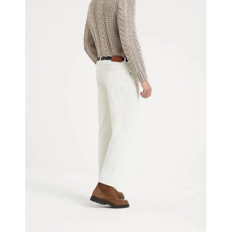 Brunello Cucinelli | Garment-Dyed Italian Corduroy Pants