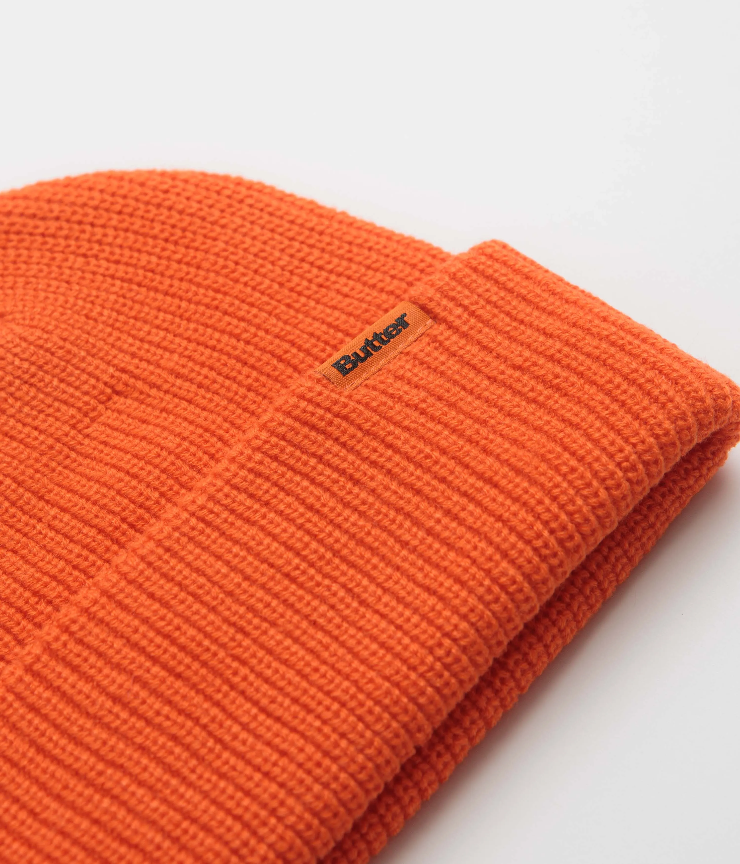 Butter Goods Tall Wharfie Beanie - Orange