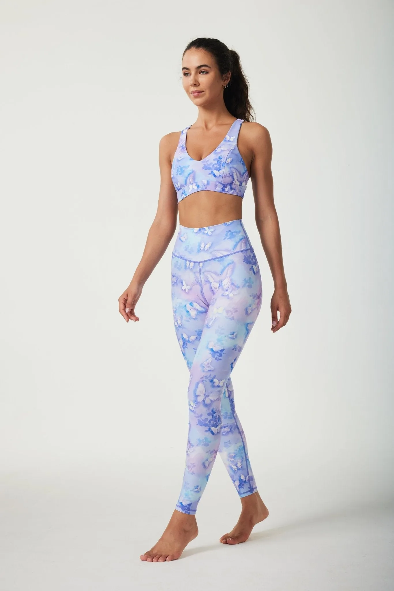 Butterfly High-waisted Leggings