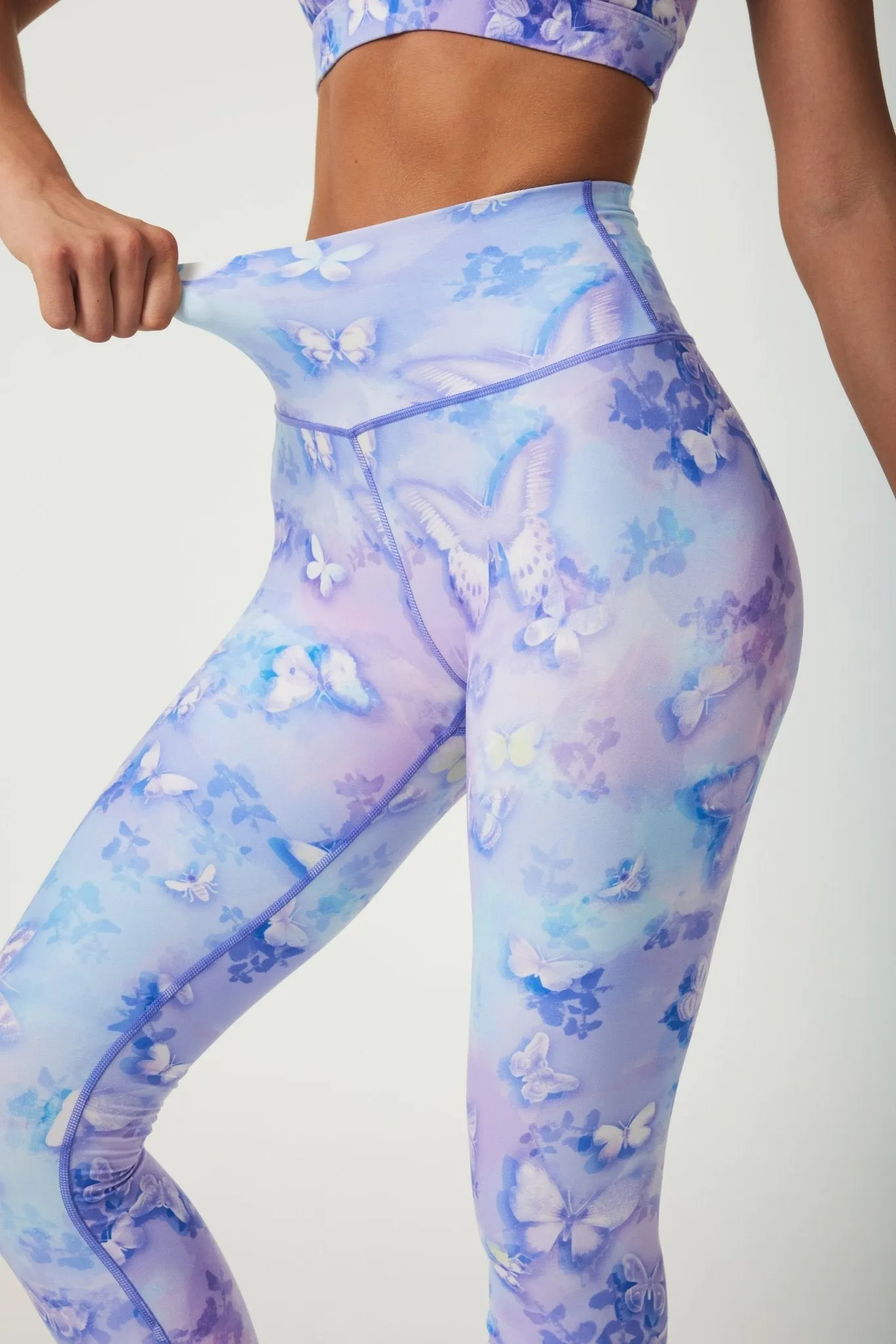 Butterfly High-waisted Leggings