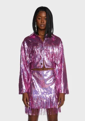 Candy Blindin' Baddie Sequin Jacket