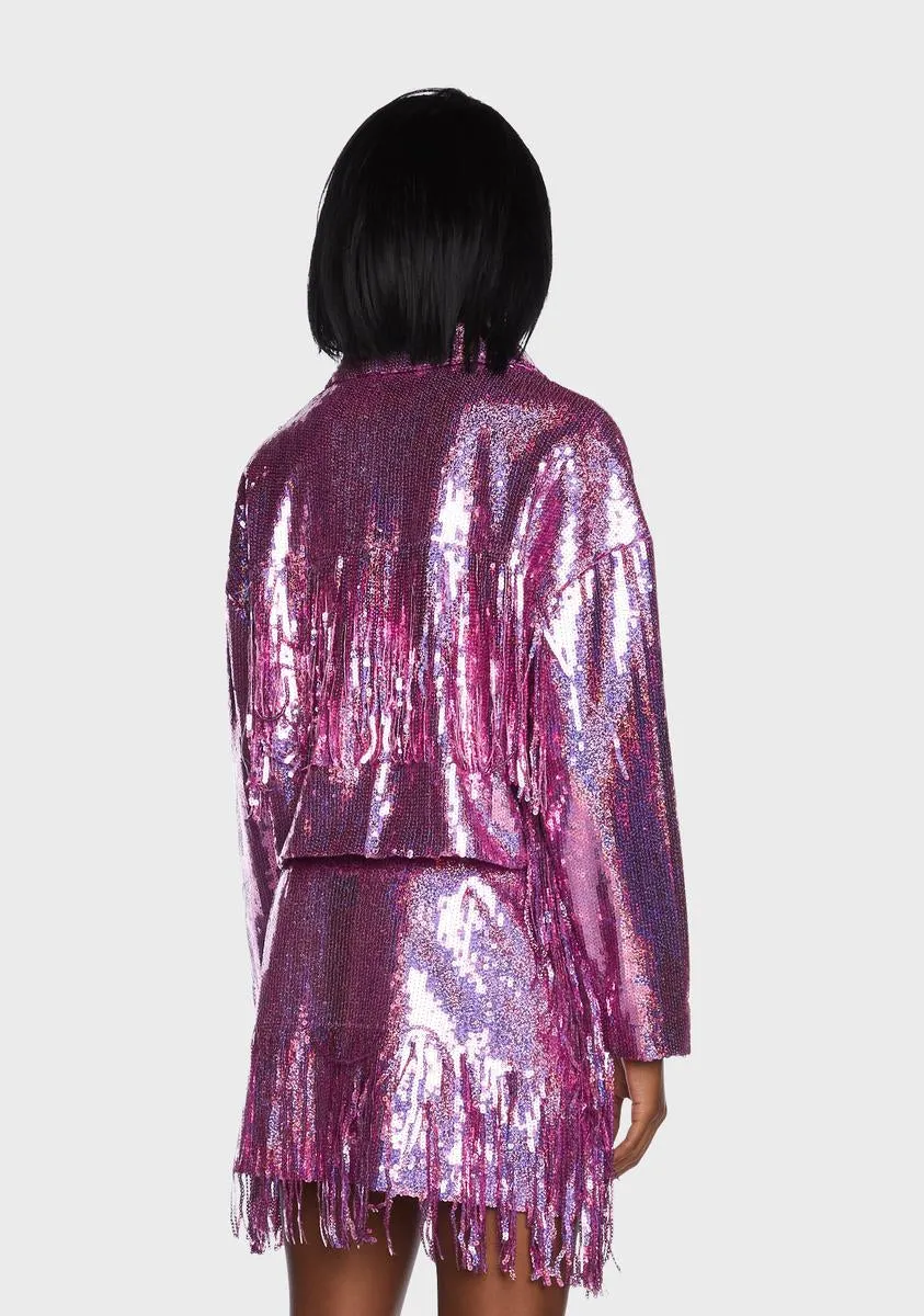 Candy Blindin' Baddie Sequin Jacket