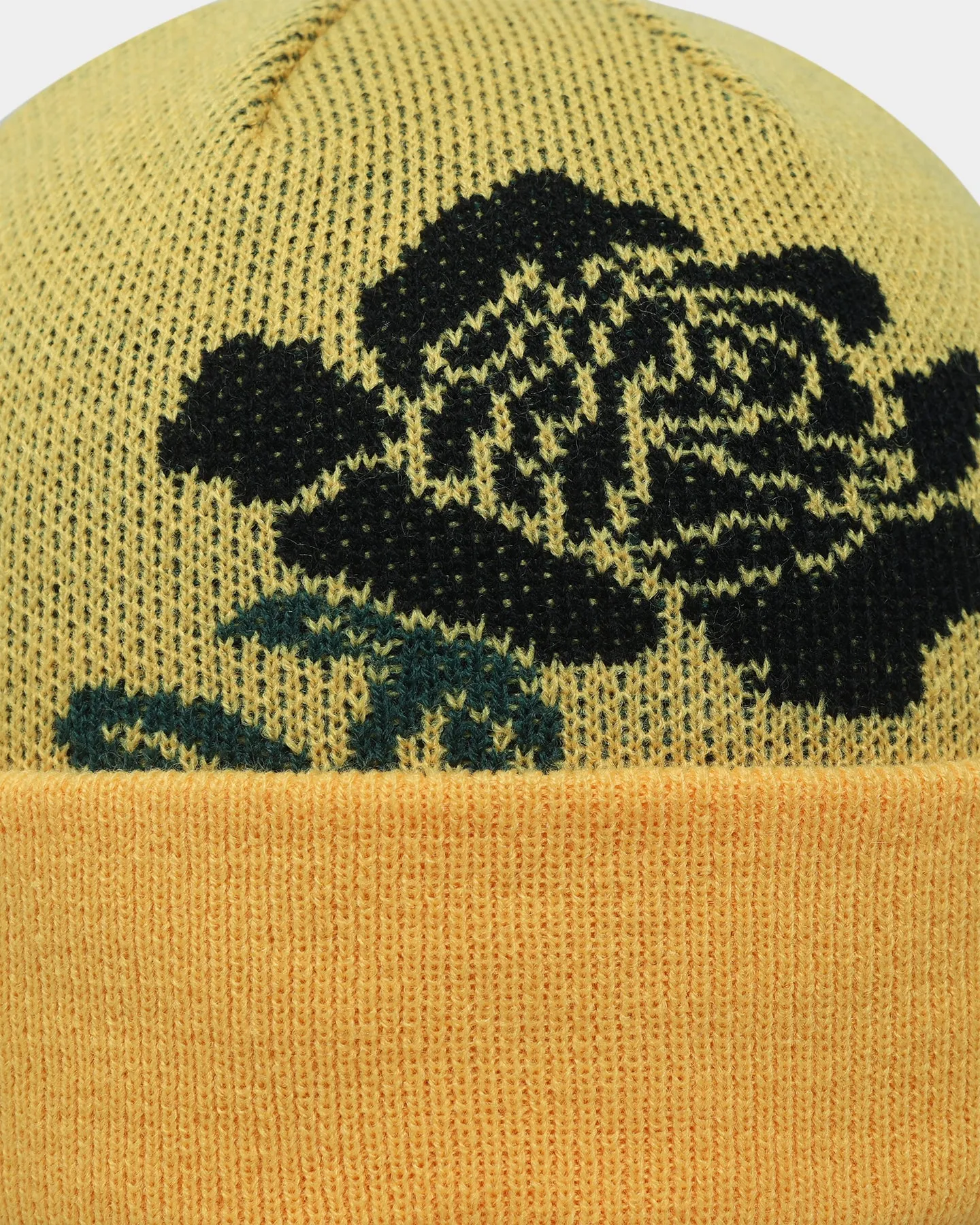 Carre Volle Rose Beanie Yellow