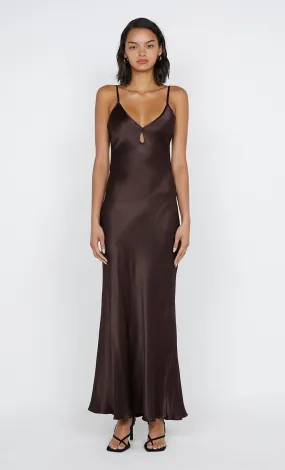 CEDAR CITY MAXI DRESS - DARK CHOC/DARK CHOC