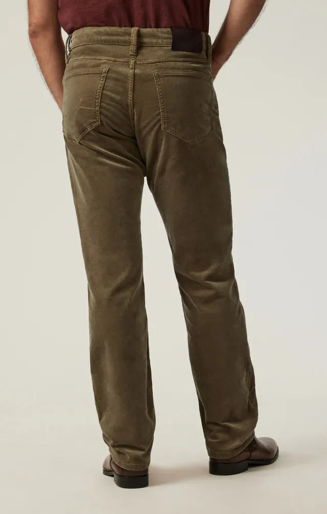 Charisma Relaxed Straight Pants in Tobacco Cord