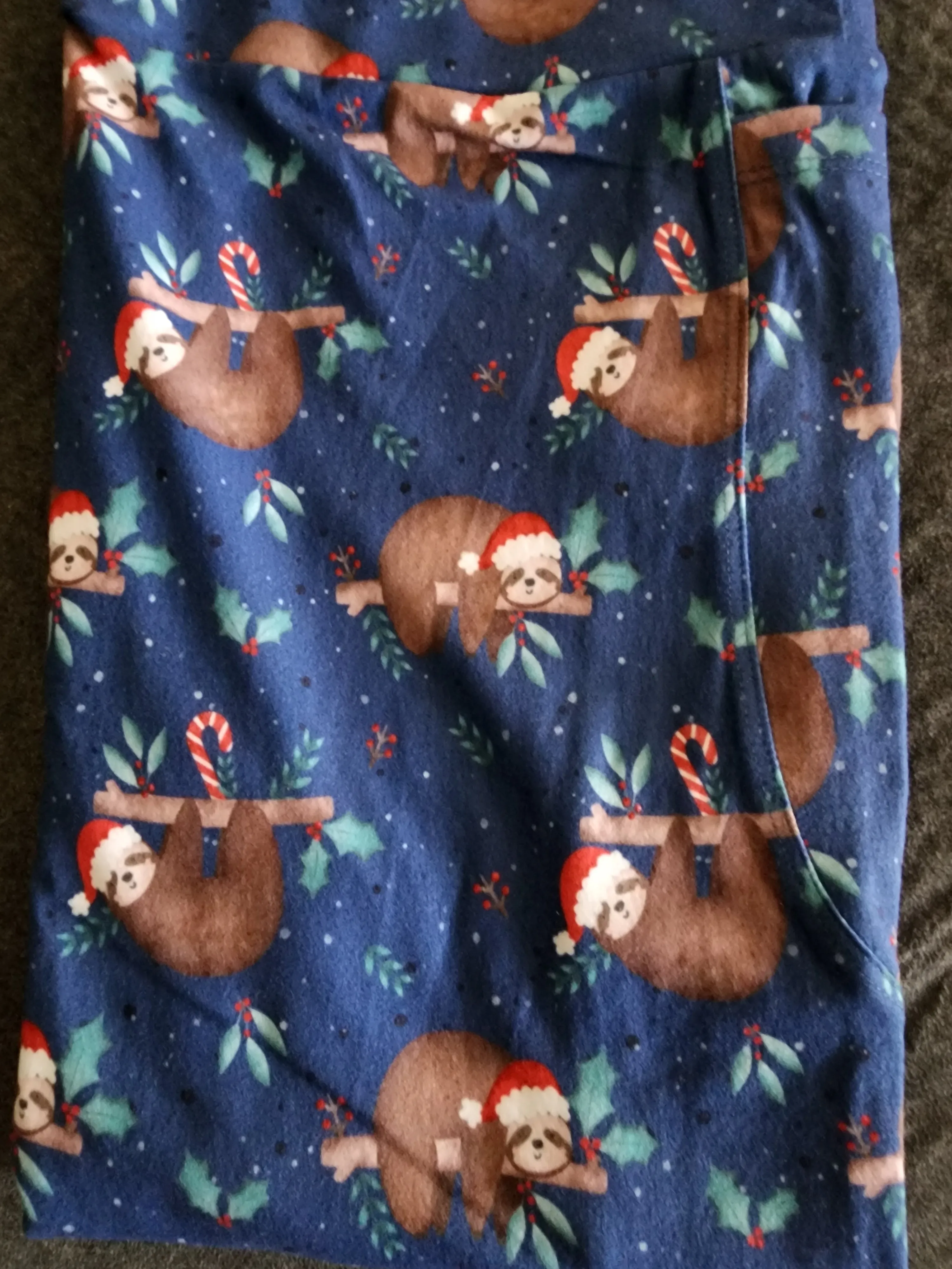 *Charlies Project Sloth Christmas Leggings