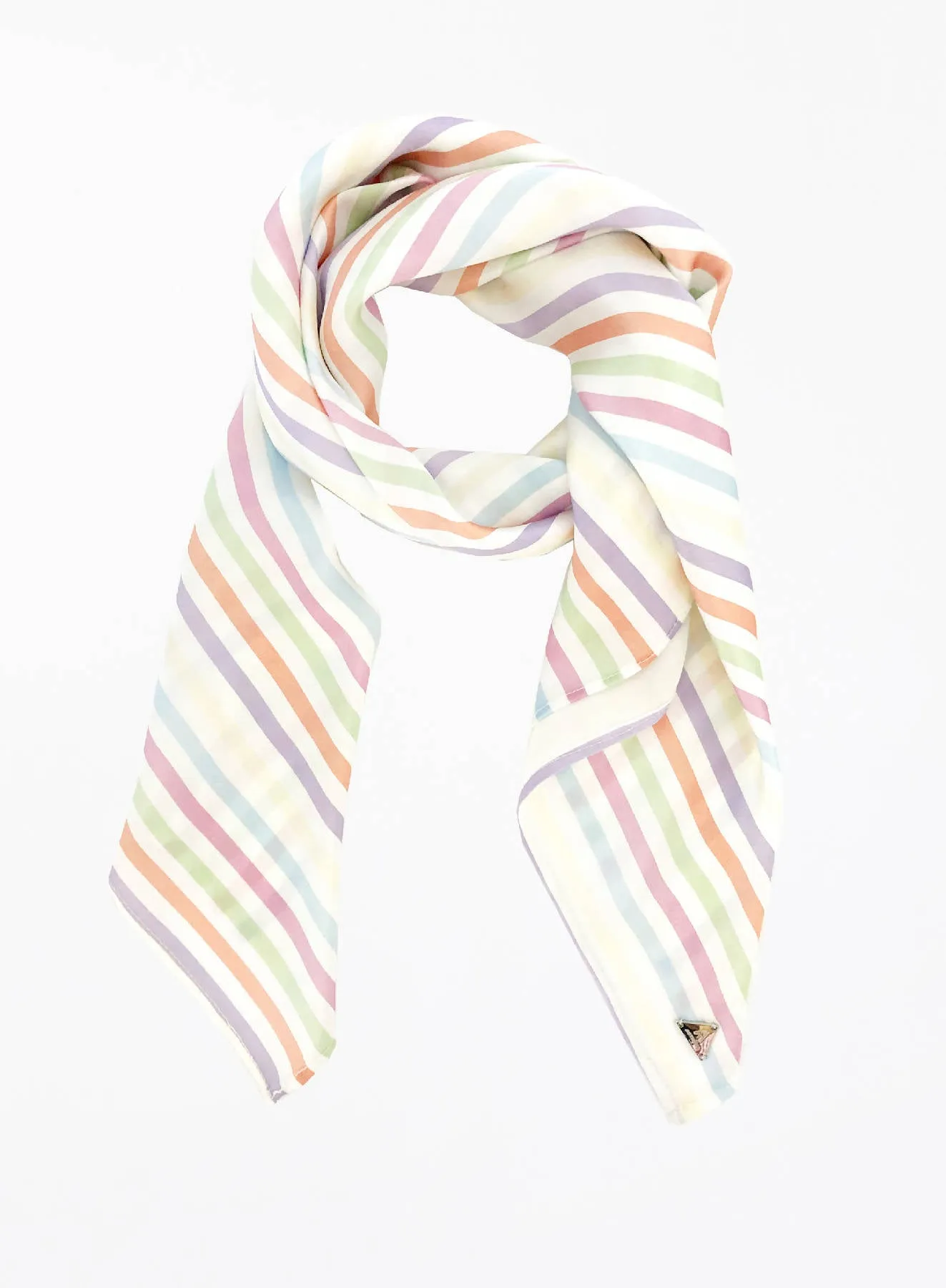 Charlotte Printed Silk Square Scarf