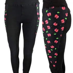 Cherry Skull Leggings