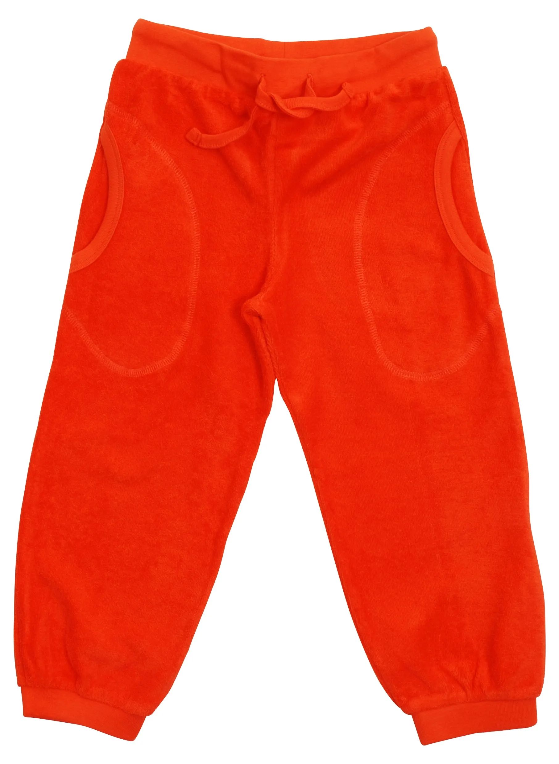 Cherry Tomato Terry Trousers (4-5 & 10-11 years)