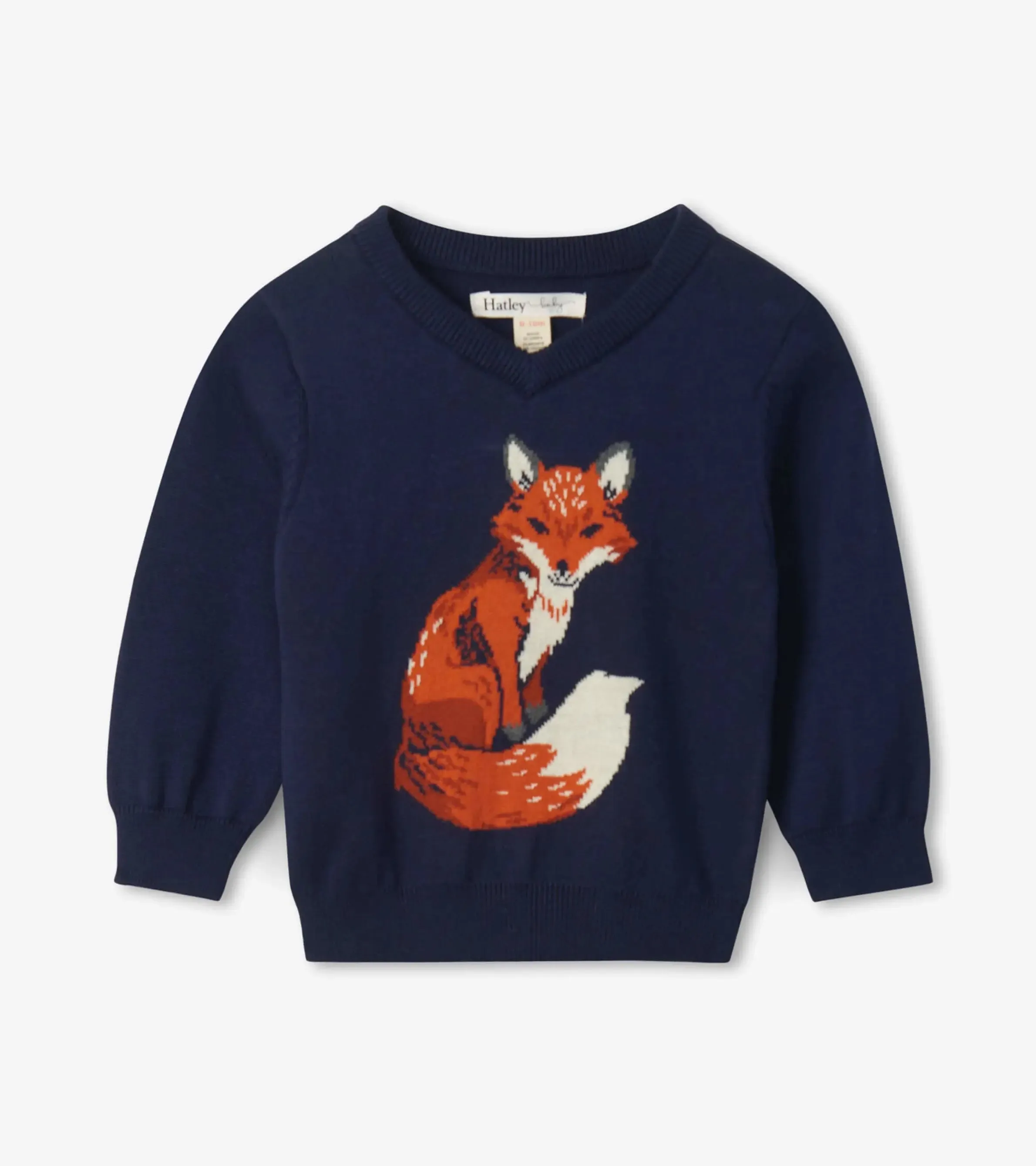 Clever Fox Baby Sweater | Hatley