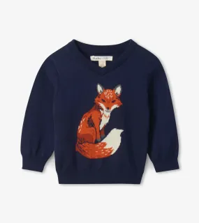 Clever Fox Baby Sweater | Hatley