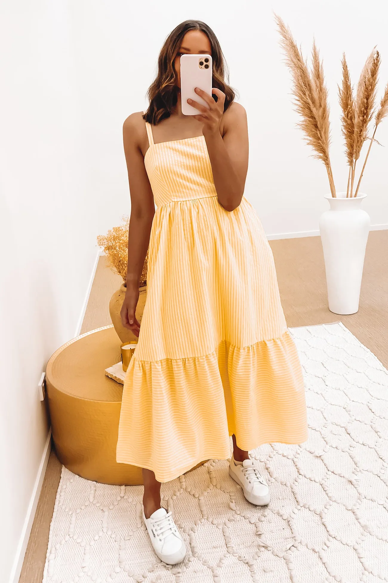 Collins Maxi Dress Yellow