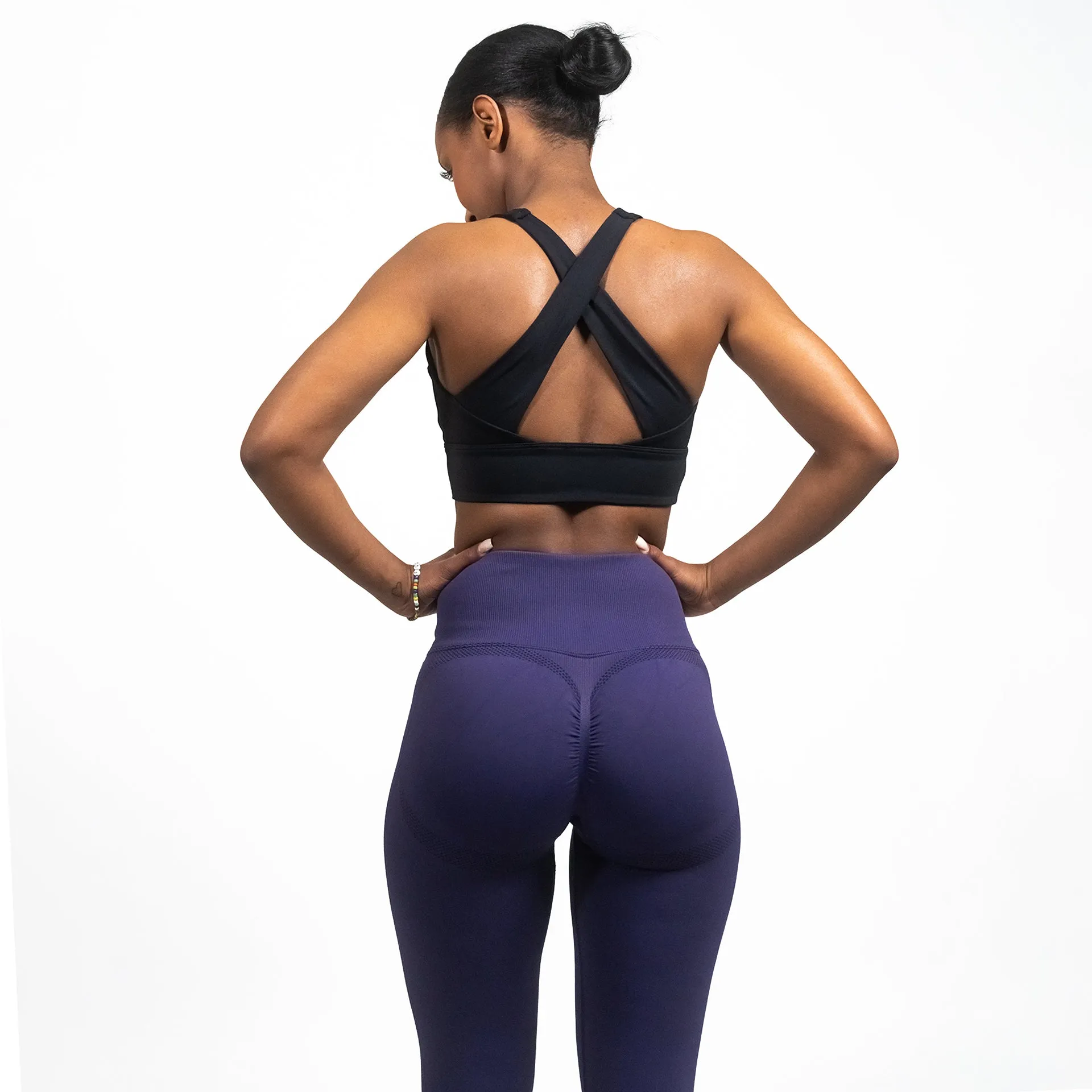 Contessa Pro Scrunch - Purple Haze leggings