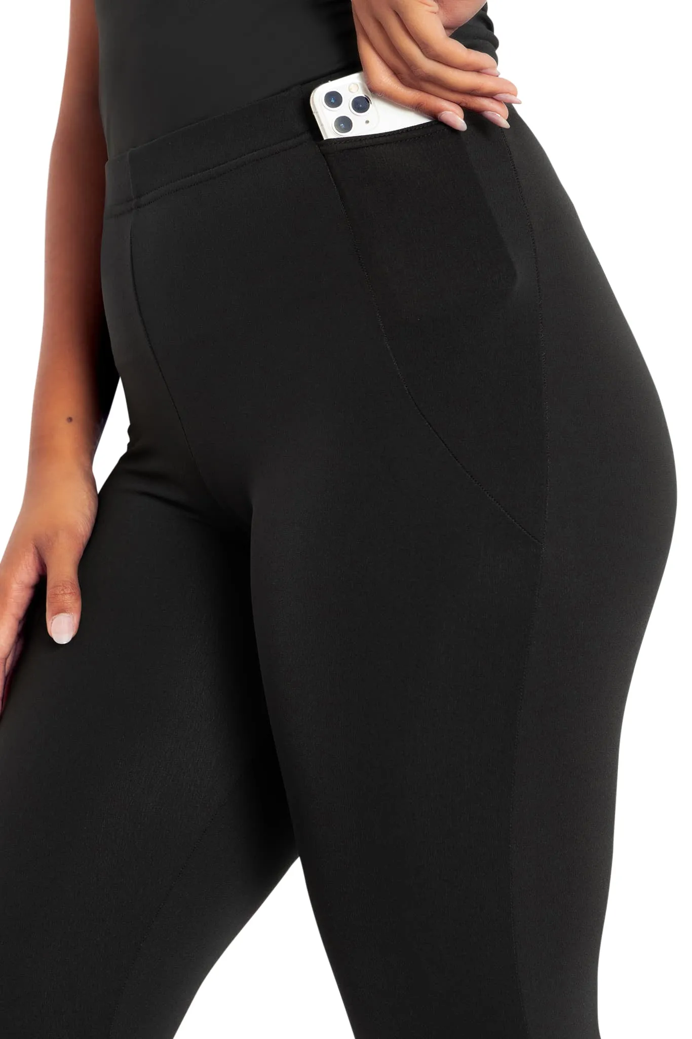 Cosy High Waisted Pocket Leggings