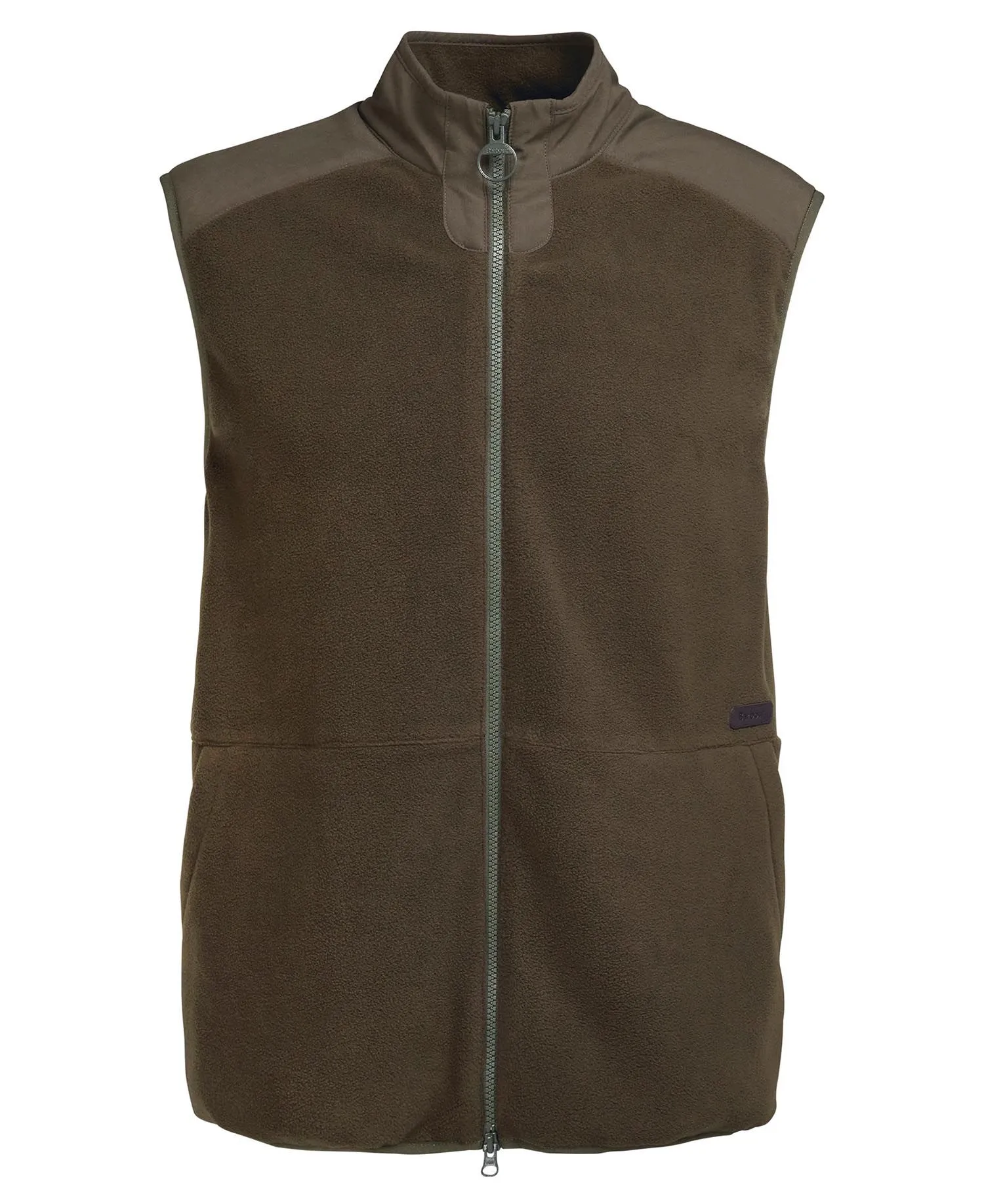 Country Fleece Gilet - Olive