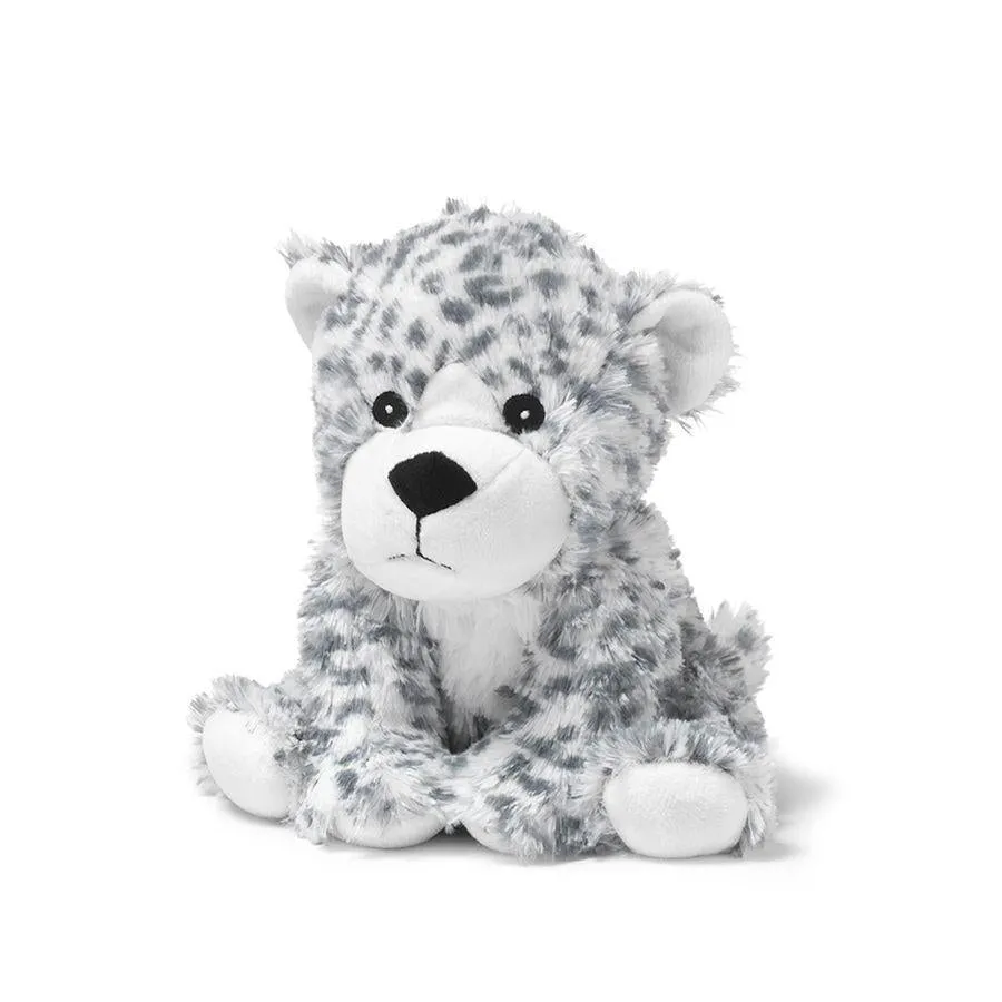 Cozy Plush Snow Leopard Warmie