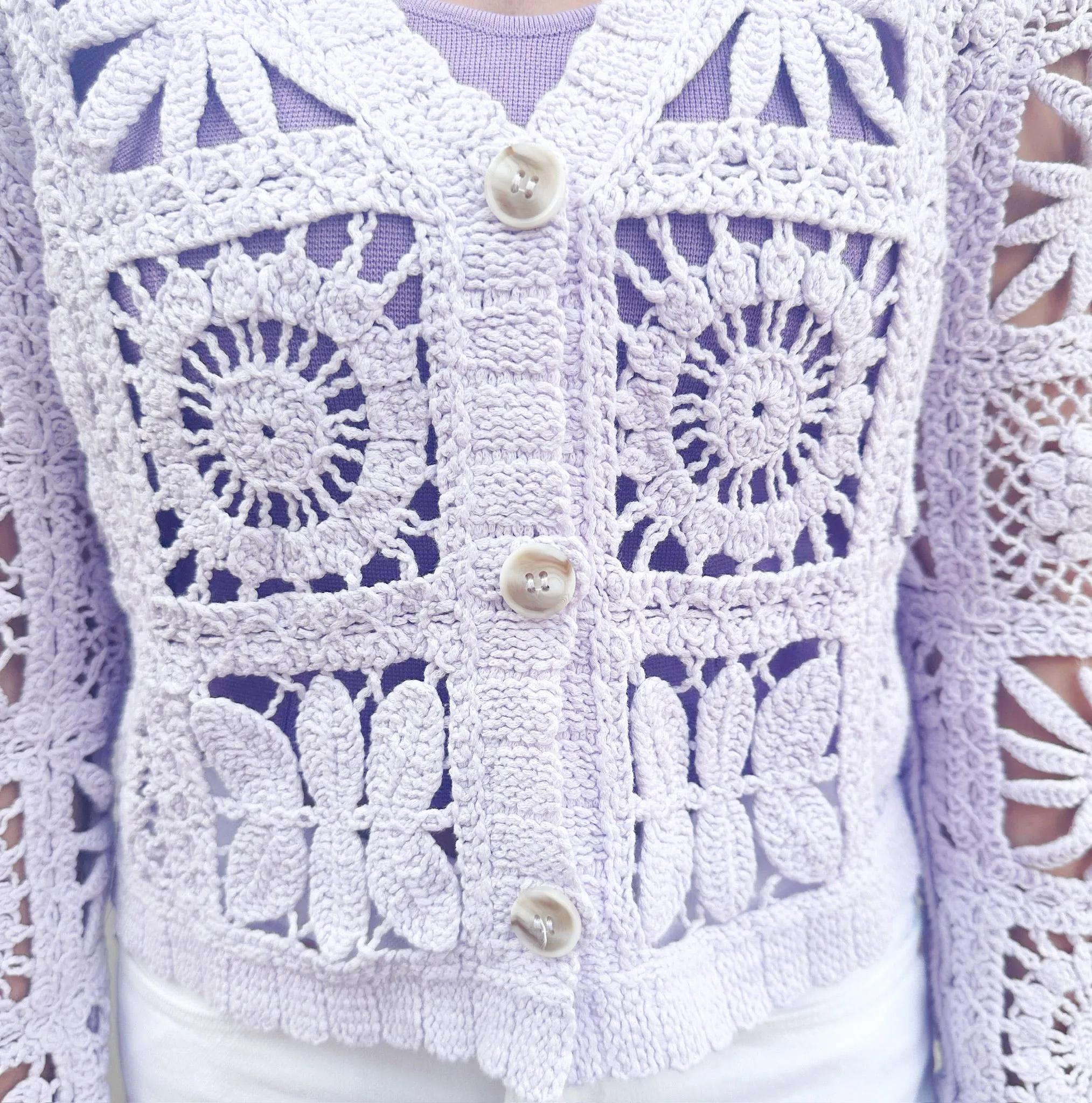 Crochet Button Up