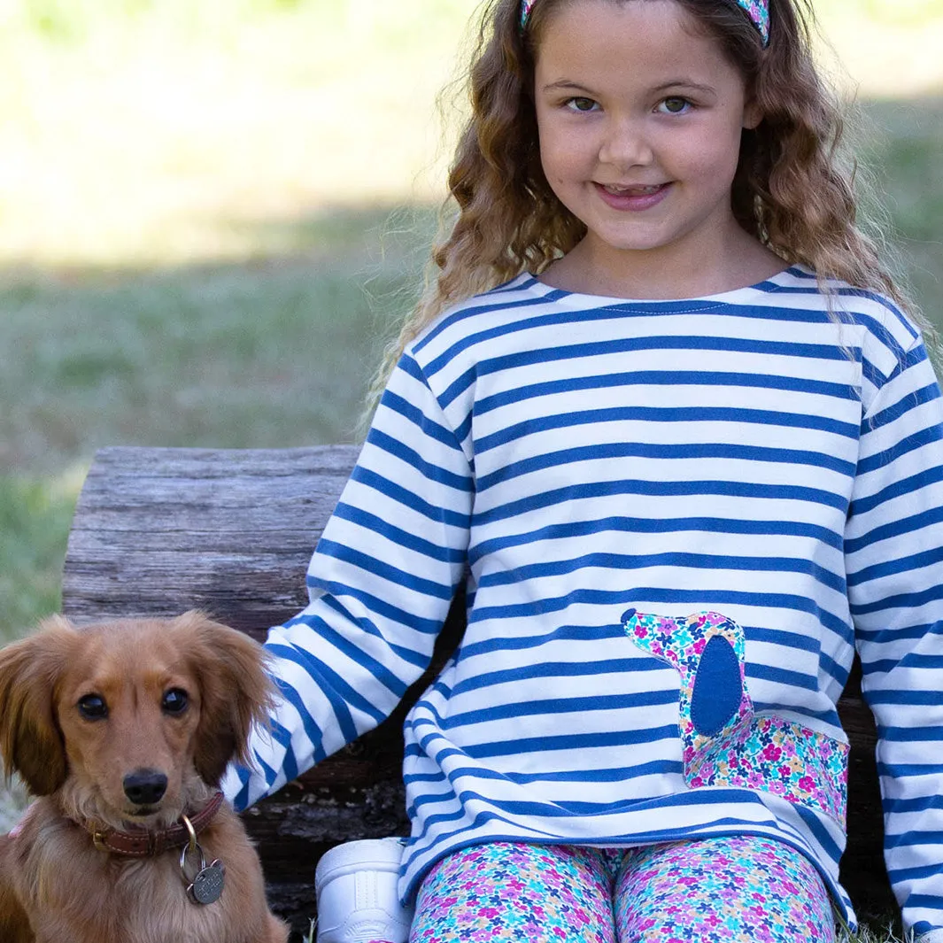 Dachshund stripe top