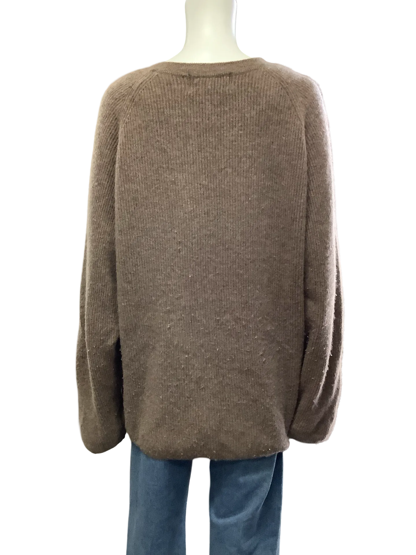 Davis & Squire Sweater Crew Neck Cashmere Size: XL