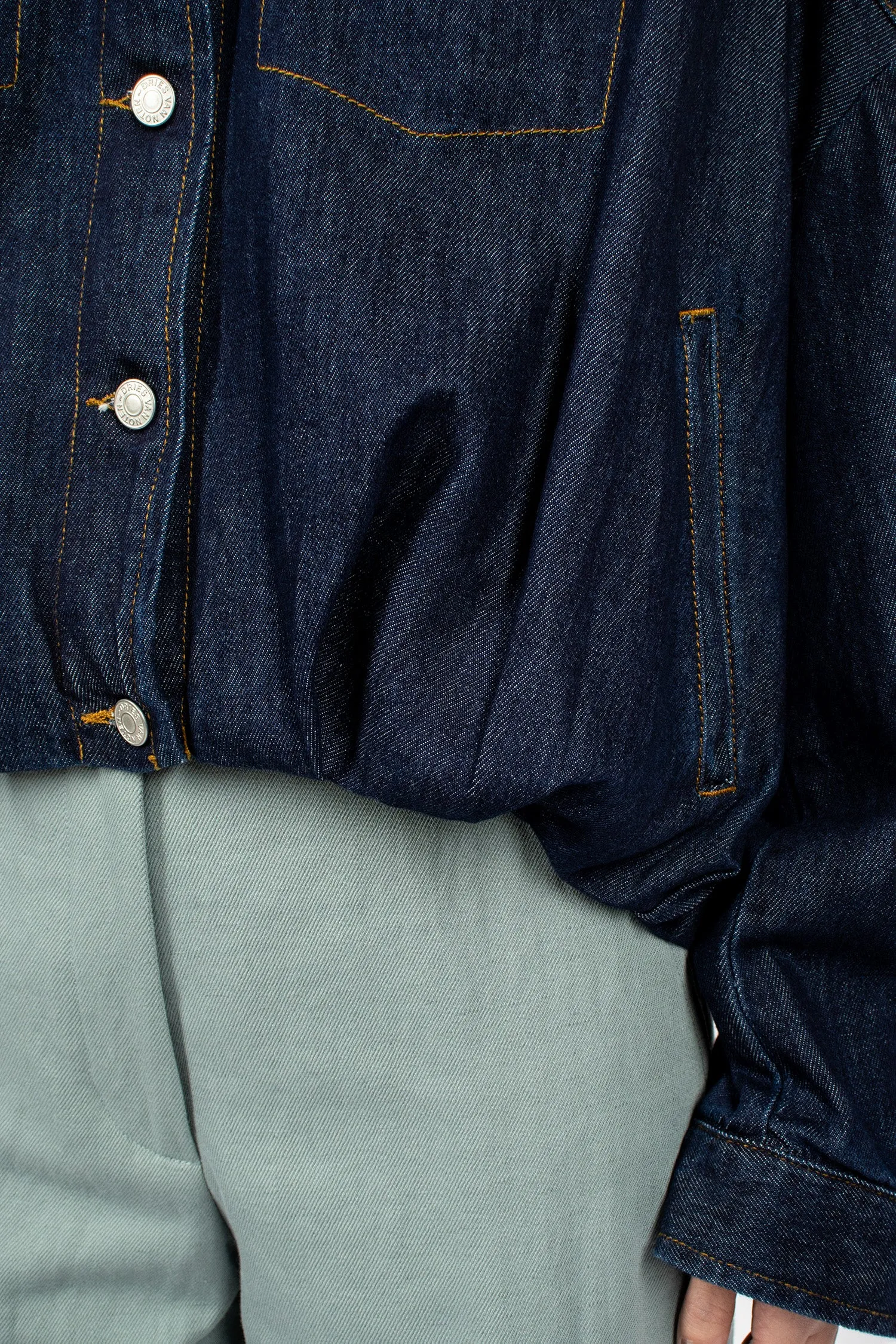 Denim Blouson Indigo