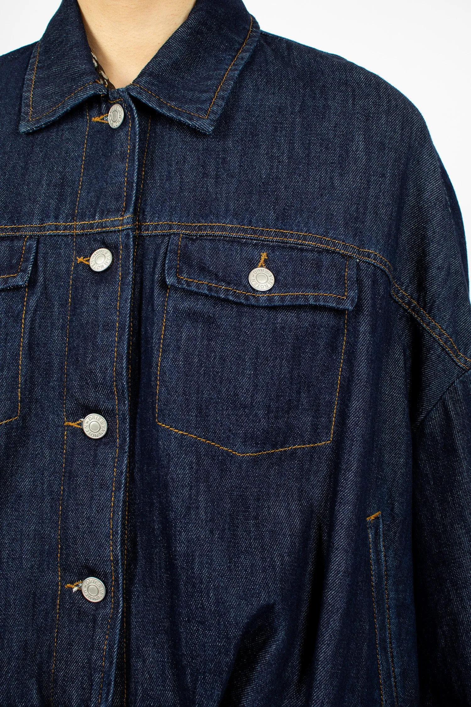 Denim Blouson Indigo