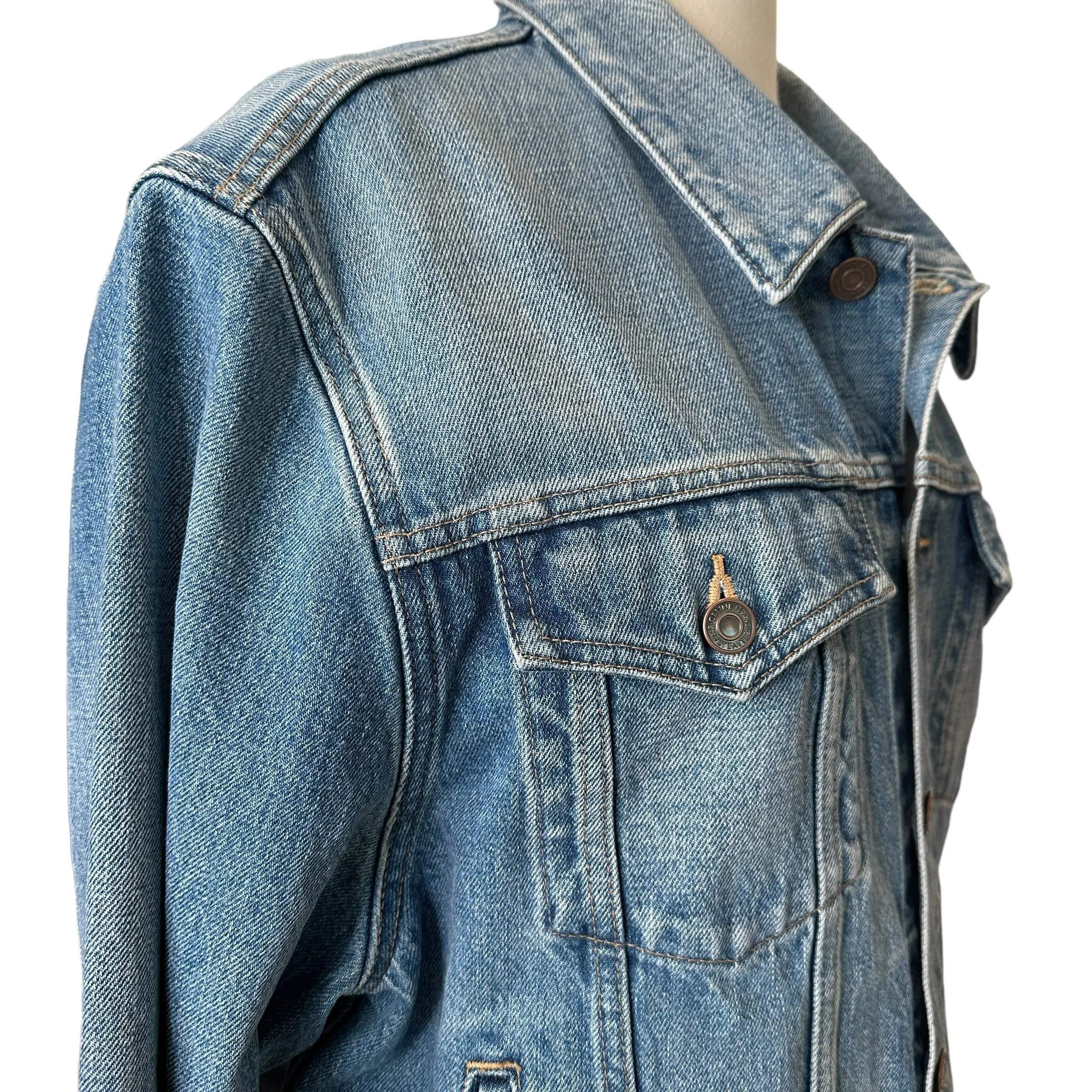 Denim Logo Jacket - M